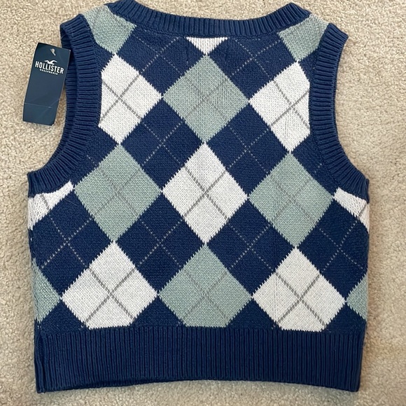 💗NWT HOLLISTER V NECK SWEATER VEST SIZE SMALL - Picture 4 of 4